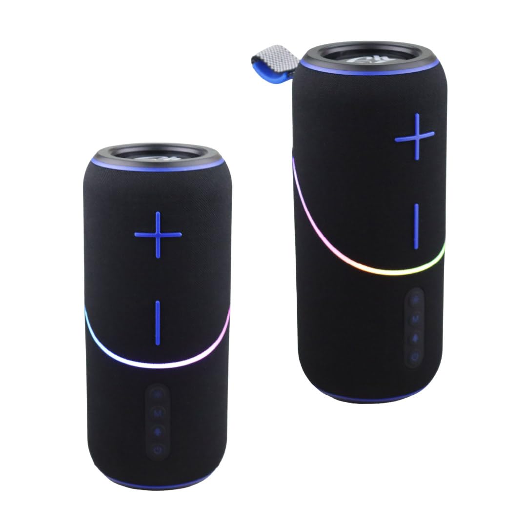 Bocina Bluetooth CONTROL EXPERT Negro Edición Especial Charros de Jalisco Slugger TWS RGB para Hombre