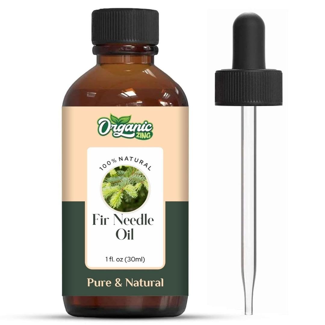 Organic Zing Fir Needle Essential Oil Pure & Natural for Skin care, Hair care, Body Care - 30ml