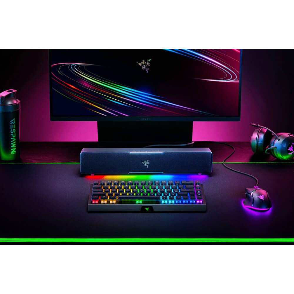 Razer Leviathan V2 X - Barra de Sonido Gamer para PC, Chroma RGB