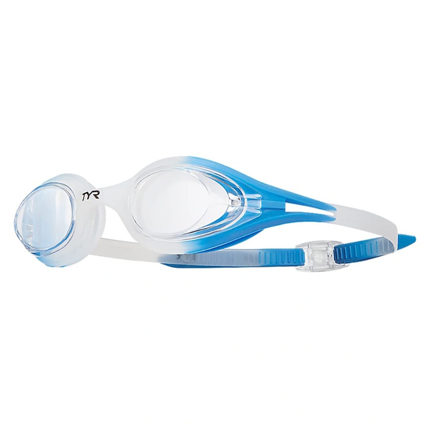 Anteojos de Natación TYR Hydra Flare Transparente Azul para Adultos
