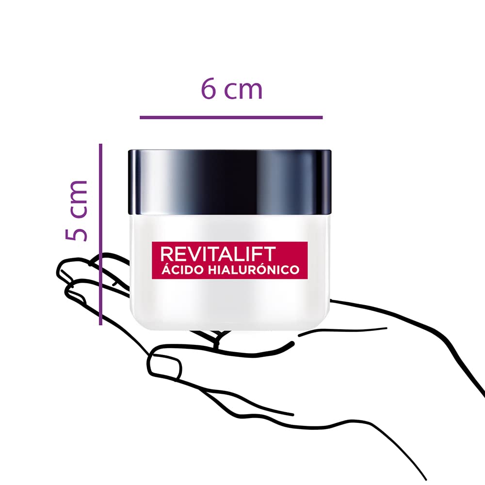 L'Oréal Paris Crema de Día Revitalift Ácido Hialurónico, 50ml