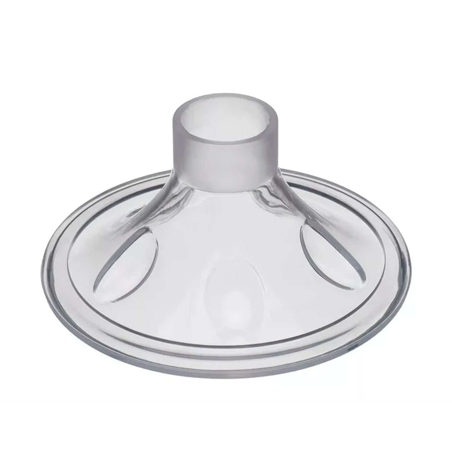 Copas de silicona suave con almohadilla de masaje y sistema antiderrames, 20mm, compatibles con extractores Avent y otras marcas, libres de BPA, paquete con 2 piezas