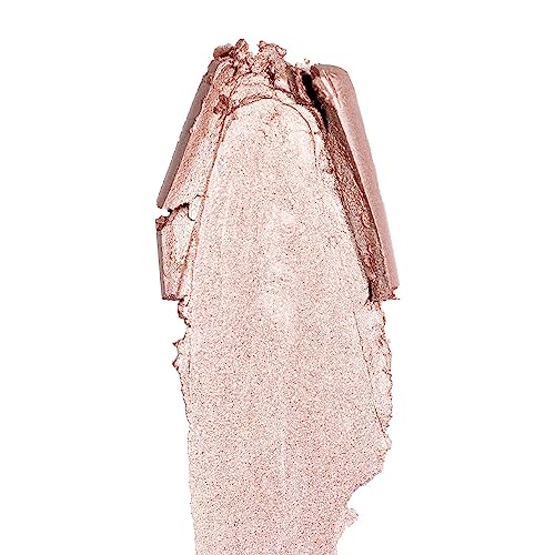 Palladio Barra de sombra de ojos impermeable con esponja mezcladora, aplicación duradera y sin esfuerzo, Pearl Shimmer