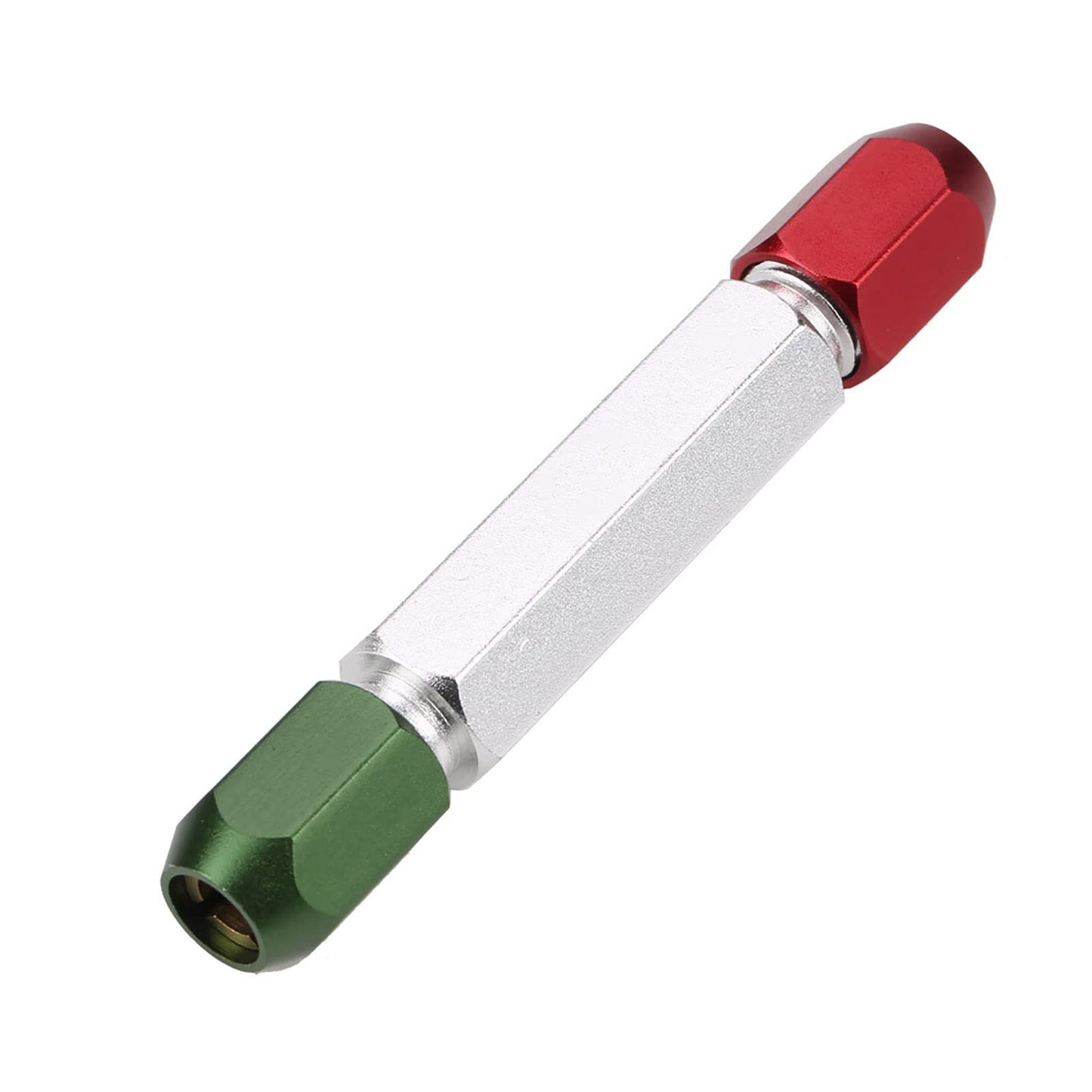 Manija de Calibre de Enchufe, Manija de Calibre de Pasador, Manija de Calibre de Pasador Aleación de Aluminio Extremo Doble Manija de Calibre Go No Go Rango Verde Rojo 0,3 a 16