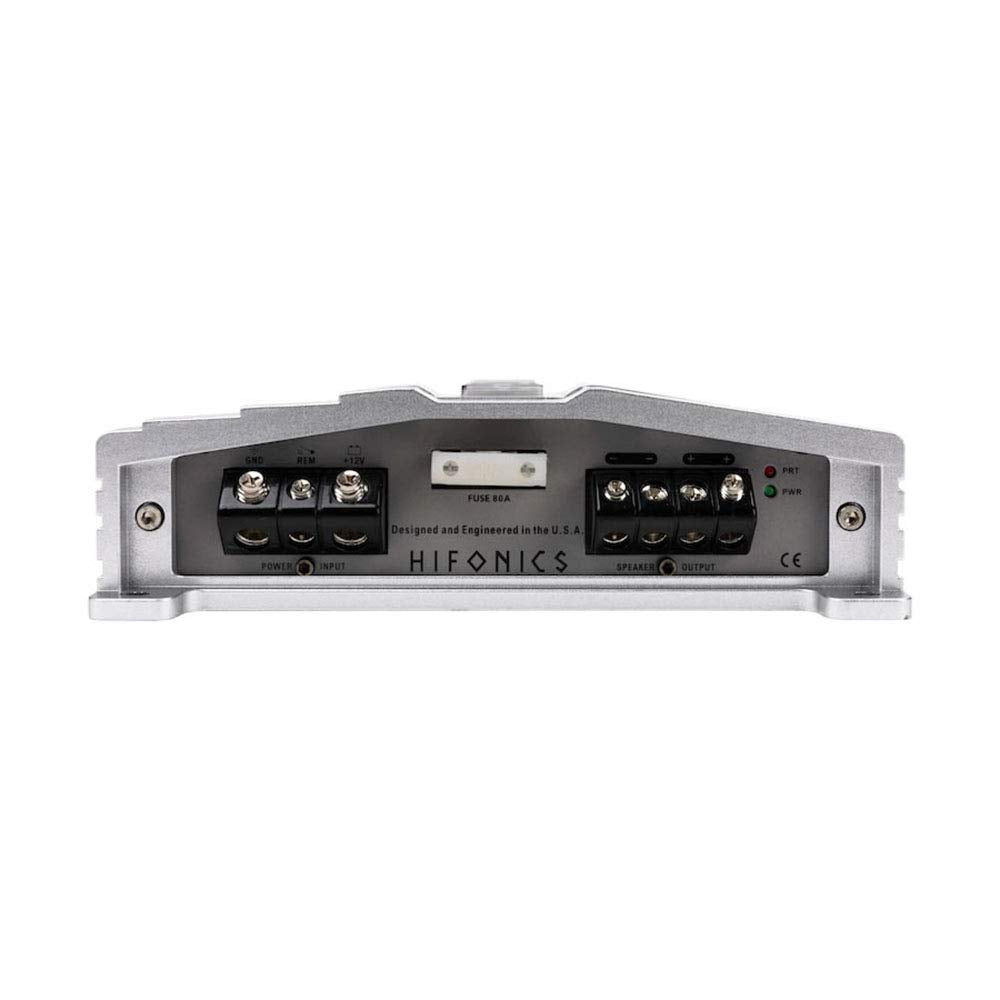 Hifonics ZG-1800.1D Zeus Gamma ZG Series Amp (monobloque, 1.800 vatios máximo, Clase D)