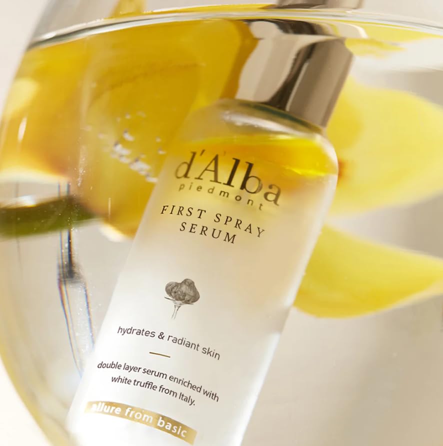 Set de cuidado vegano hidratante con suero de trufa blanca italiana - Cuidado de belleza coreano todo en uno para una piel radiante.
