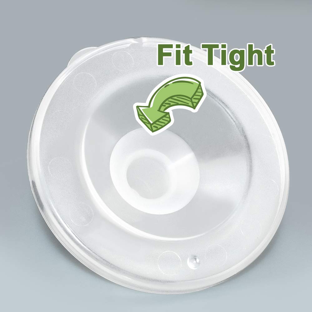 Insertos de embudo Maymom de 24 mm para copa de recolección manos libres Spectra 28 mm. 2 piezas/cada una.