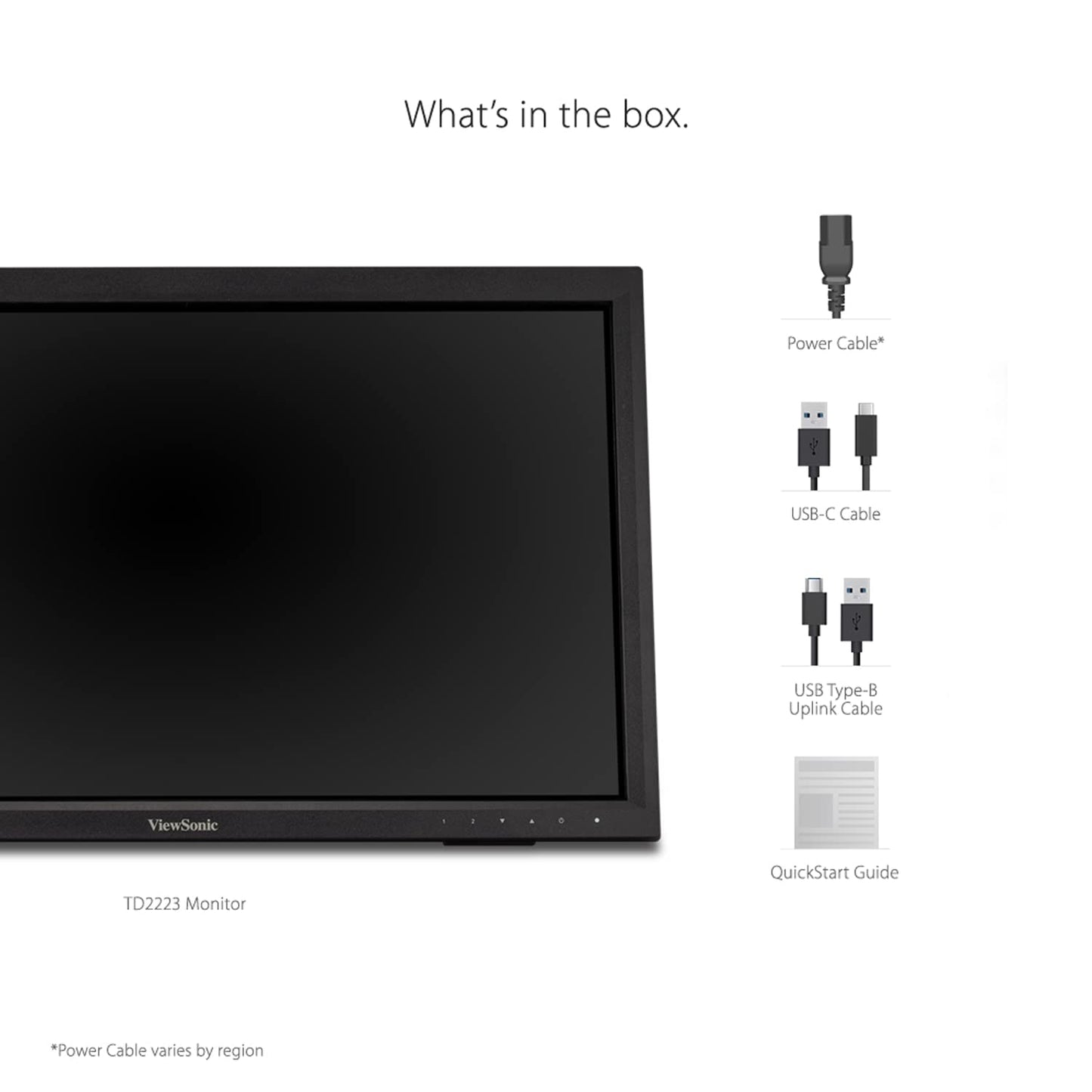 Viewsonic TD2223 22 Inch 1080p 10-