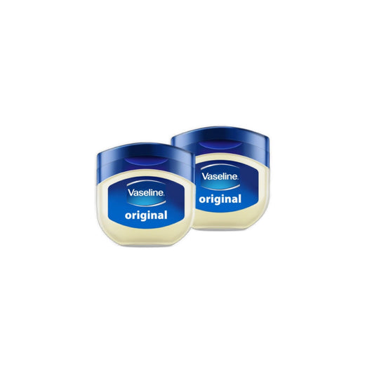 Vaseline - 2 Pack Bálsamo para Labios Mini Tarro HIDRATACIÓN DURADERA, (7 g. c/u), Original