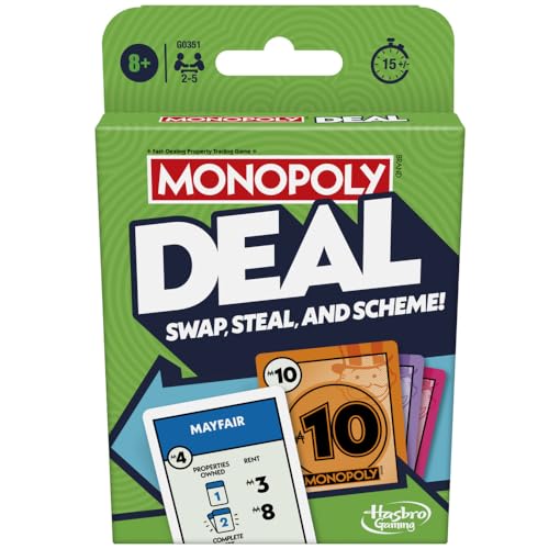 MONOPOLY Deal - Juego de Cartas
