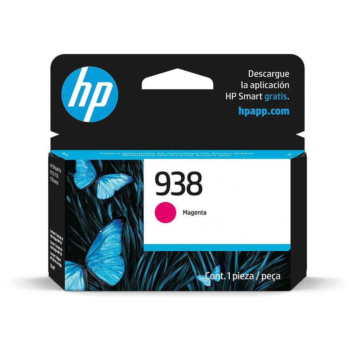 Cartucho de Tinta Original HP Magenta Serie 4S6X6