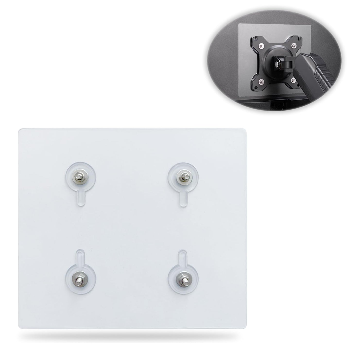 Adaptador Universal para Montaje VESA en Monitores No VESA de 13 a 27 Pulgadas