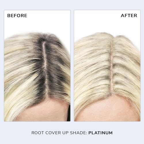 COLOR WOW - Refrescante de color para cabello Root Cover Up, platino, 0.07 libras