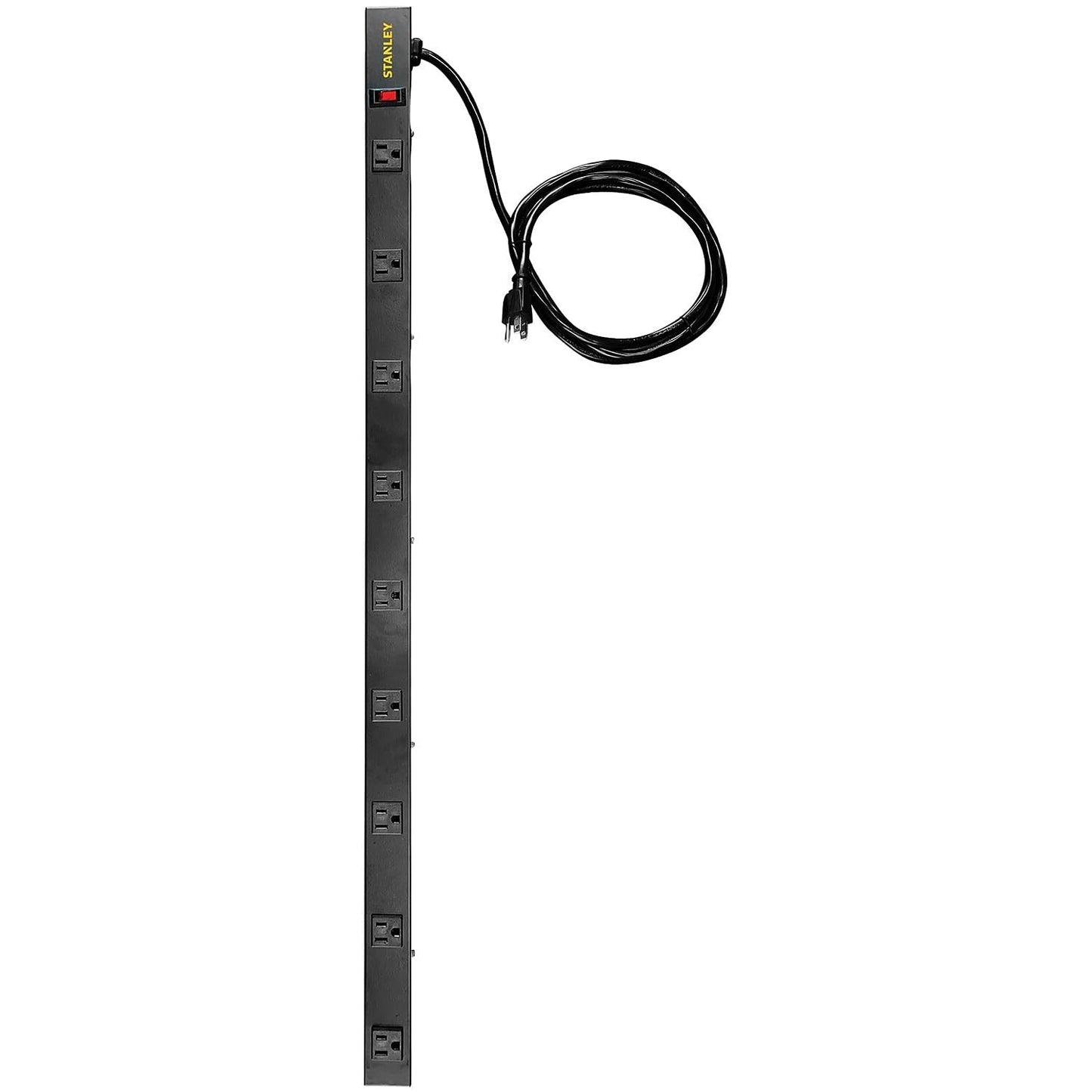 Protector contra Sobretensiones Stanley SurgeMax Pro 9 Tomas Negro Metalizado