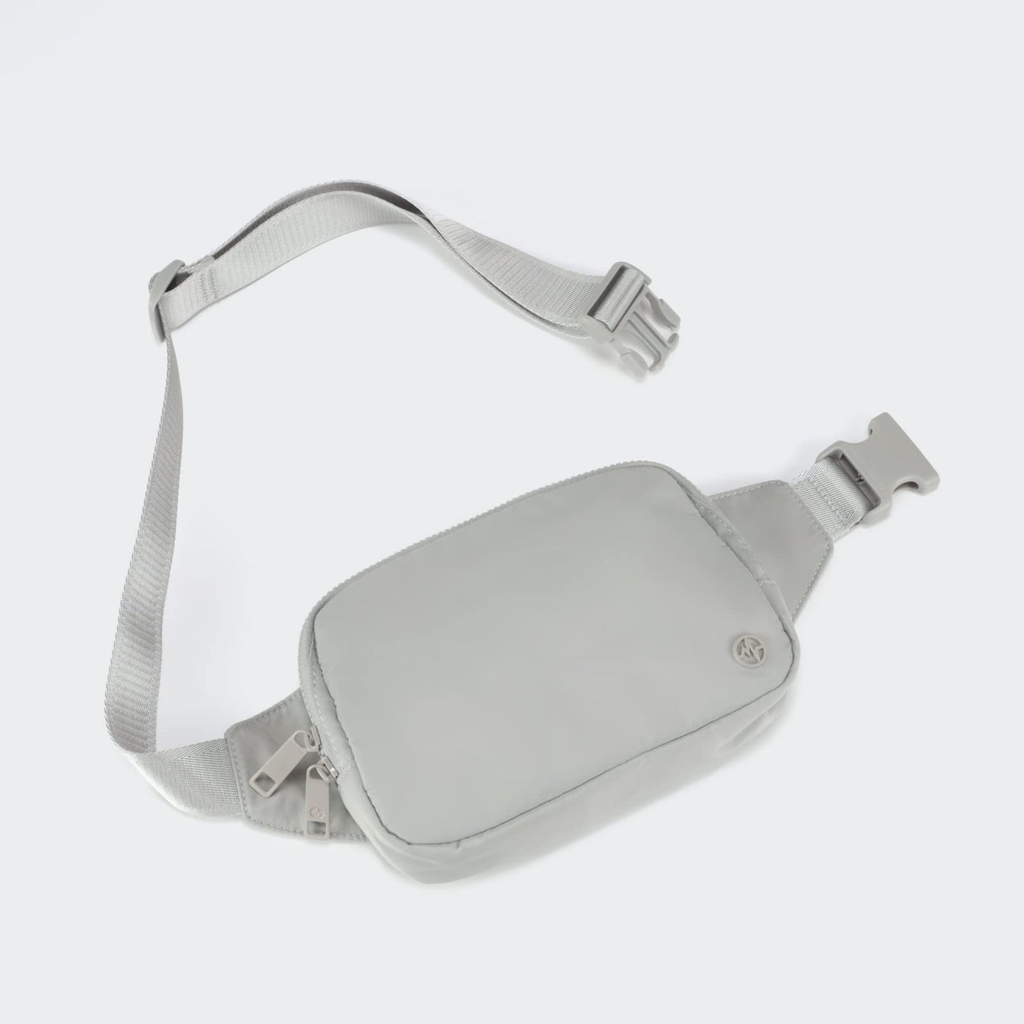Riñonera Pander Gris Seal Ajustable Impermeable Sólida para Mujer y Hombre