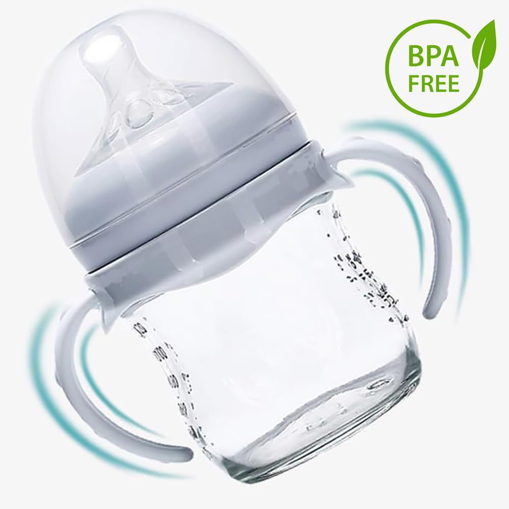 ROMIRUS Asas de Mamilas, Manijas de Biberón Asas para Biberones Avent Natural Response, Fácil Agarre, Paquete de 4