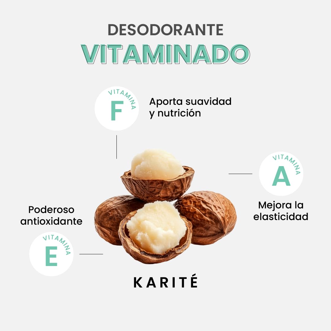 Naturaldry - Men Intense - Desodorante natural con ALUMBRE unisex para deportistas - No obstruye los poros - Sin aluminio - Sin parabenos - Elimina el mal olor - con aceite esencial de Trea Tree y Romero - Barra (1 unidad)