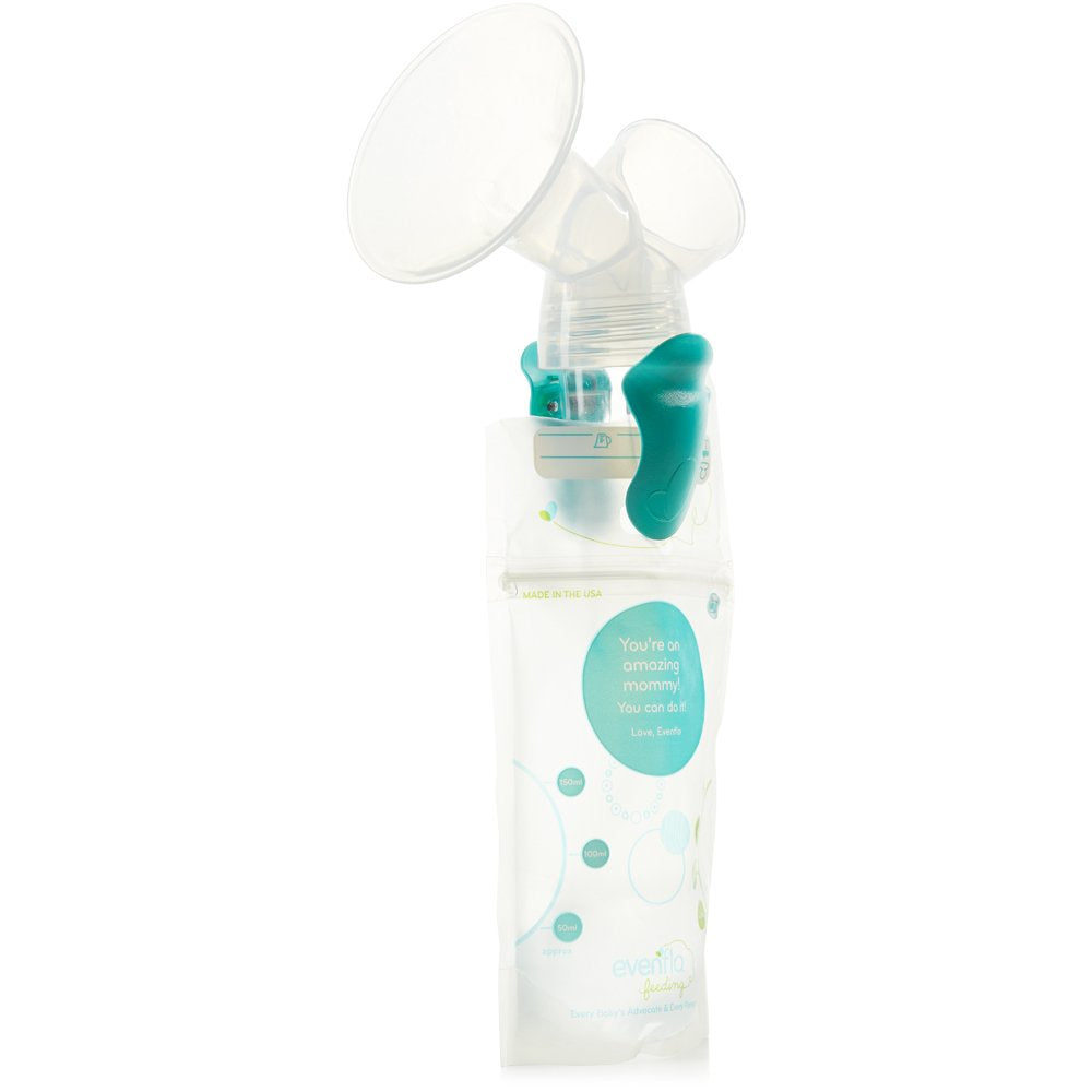 Adaptadores para Bolsas de Almacenamiento de Leche Materna Evenflo Feeding (2 Unidades)