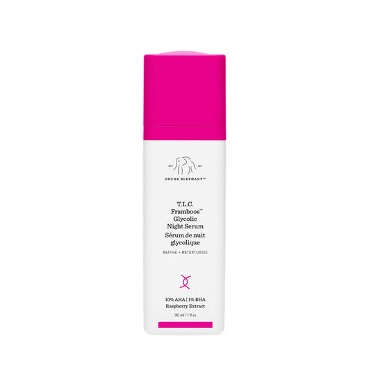 Suero Nocturno Drunk Elephant Framboos Glycolic