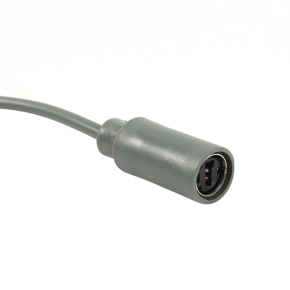 Mando Con Cable Usb de Repuesto Cable Adaptador de Conexión Breakaway para Xbox360(Gris)