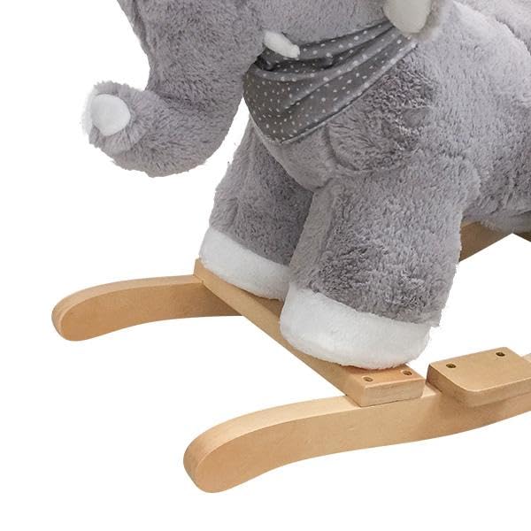 Mecedor Peluche Carestino Elefante Gris