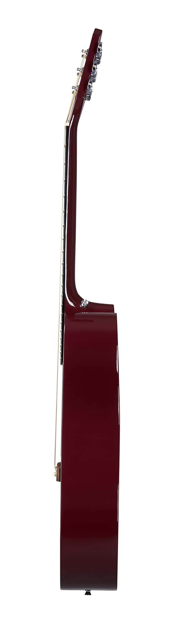 Guitarra acorazada | Guitarra acústica | Guitarra Epiphone | Acabado vino tinto | Instrumento musical | Calidad profesional | Epiphone - Guitarra Starling Dreadnought (Vino Tinto)