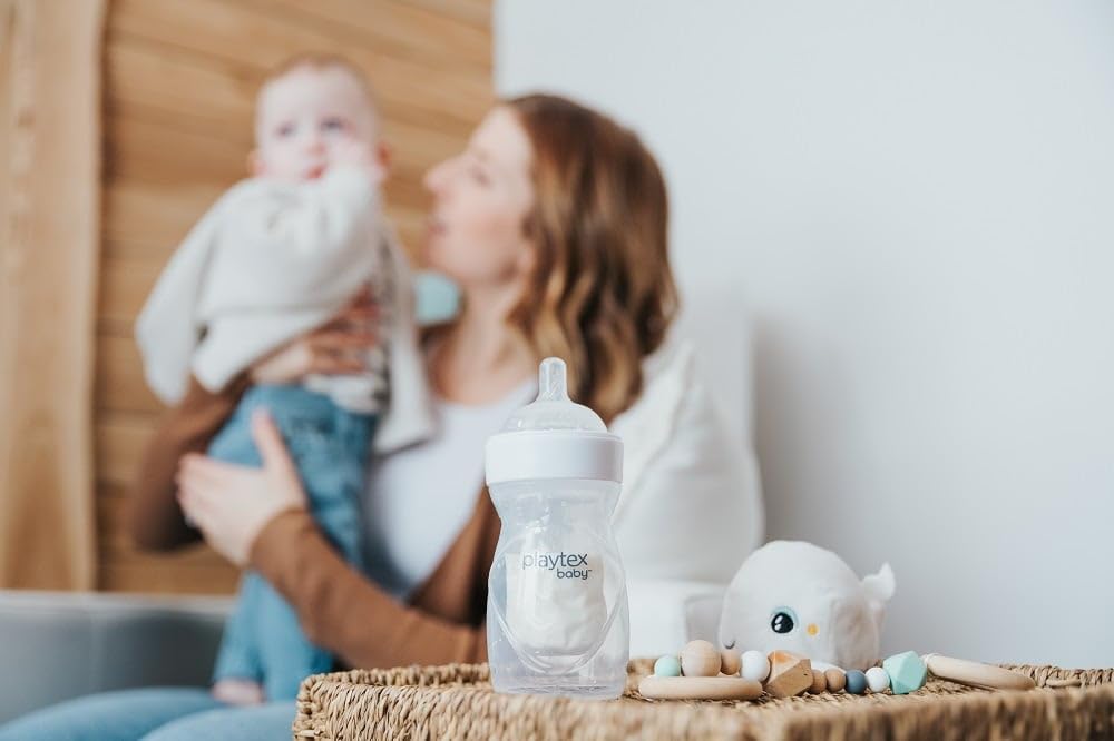 Biberón Playtex Baby NATURALATCH Medio Flujo 2 Unidades