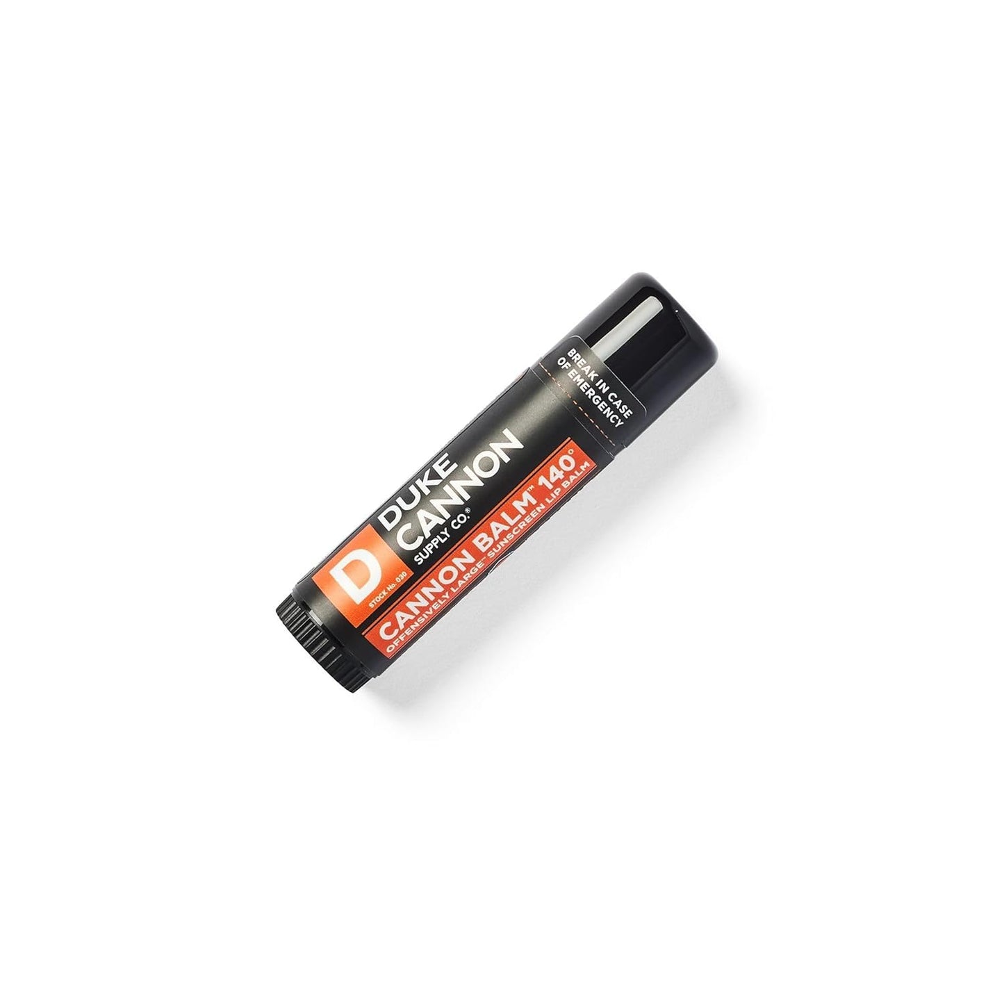 Duke Cannon Balm 140 Protector labial táctico, 0.56 oz con SPF 30-3 Pack