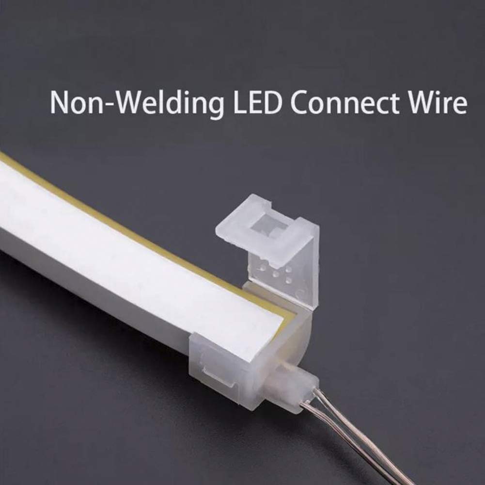 Accesorios LED de Neón 12 V 99 Lighting sin Soldadura Blanco - Set de 10 Piezas