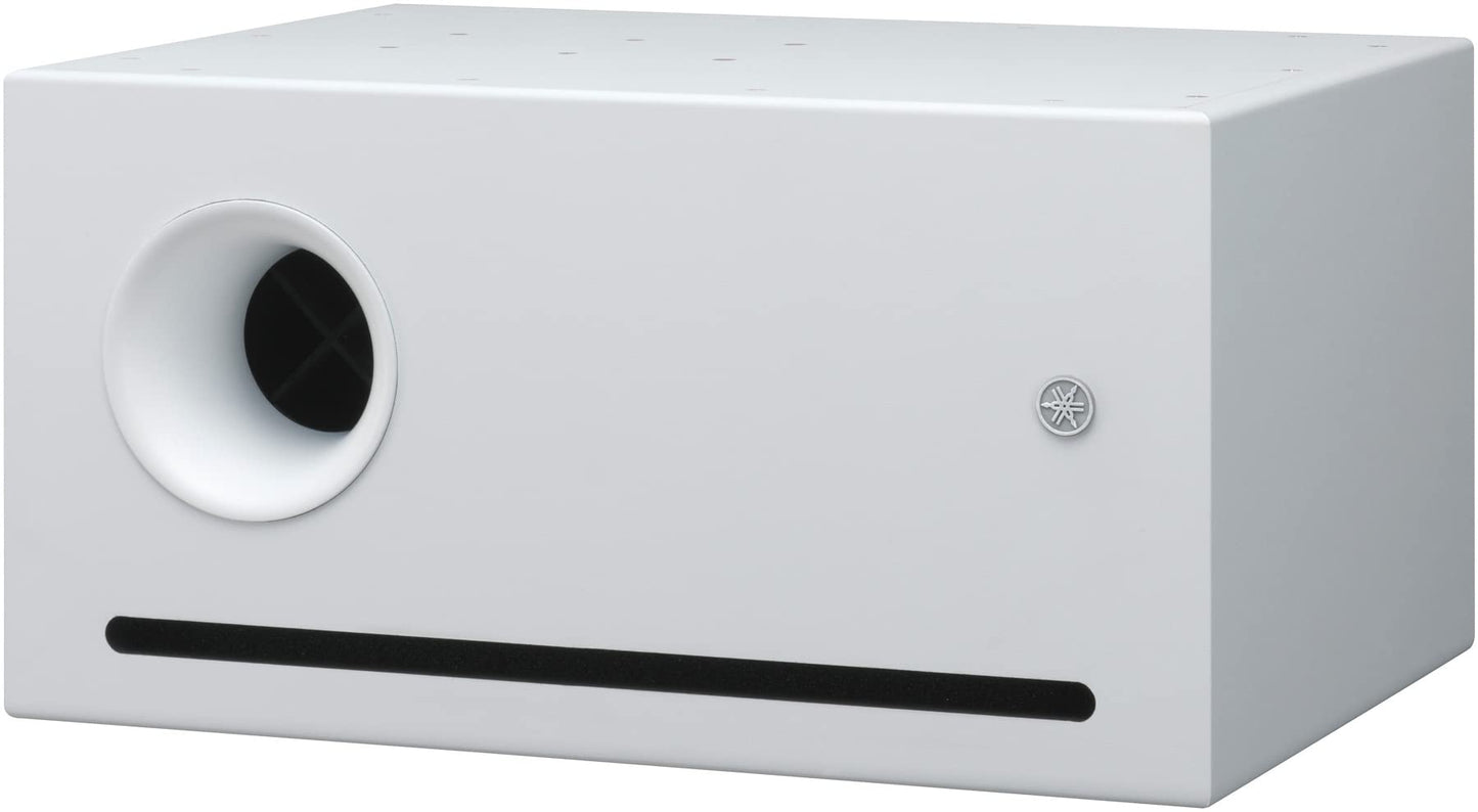 YAMAHA VXS10SW Subwoofer de Montaje en Superficie de 10 Pulgadas (Blanco)