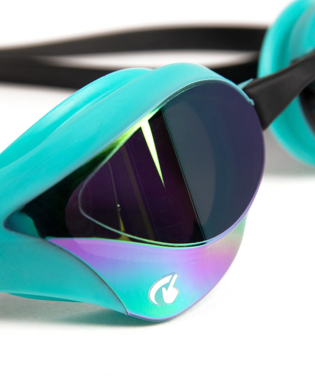 ARENA - anteojos de natación unisex para hombres y mujeres, con núcleo cobra, antivaho, lentes de policarbonato, color esmeralda, pavo real