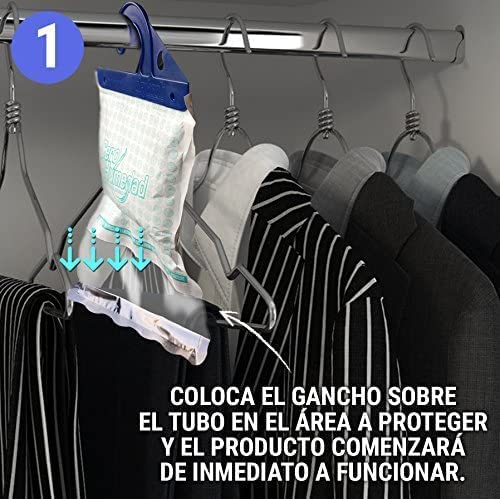 Deshumidificador Dryhook Armarios 8 Unidades