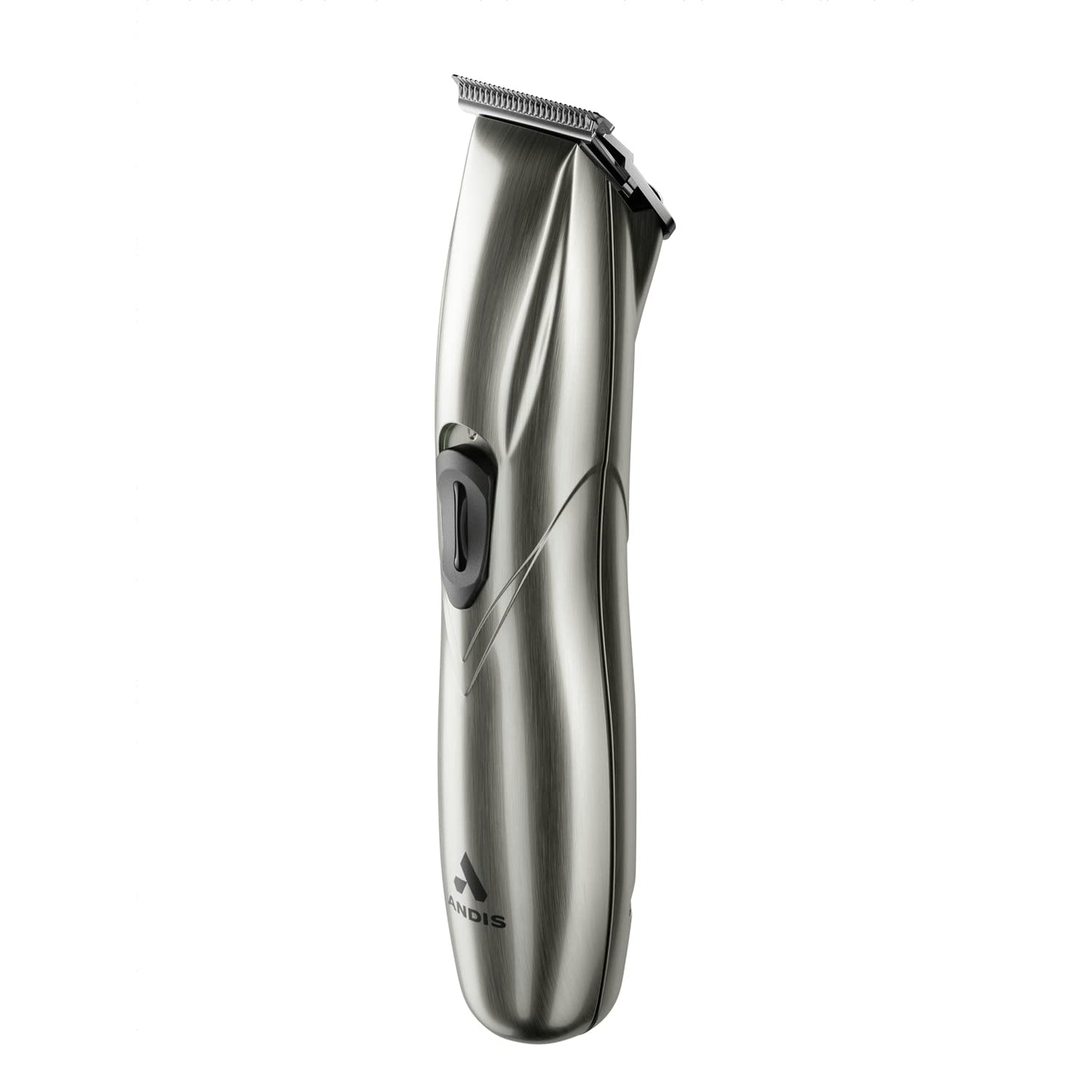 Andis 32810 Slimline Pro - Recortadora de barba sin cable, iones de litio, corte cerrado, hoja en T sin huecos, cromo
