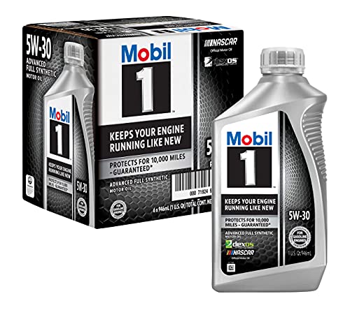 Aceite Sintético para Motor Mobil 1 5W-30 1 Quart Pack de 6