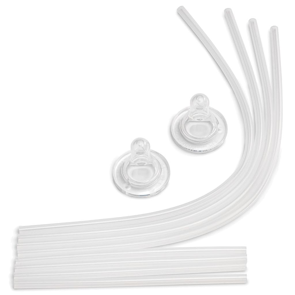 Repuestos de Chupones y Tubos Podee Transparente Manos Libres para Biberón