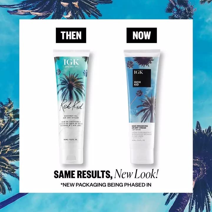 Aceite de Coco IGK RICH KID Natural para Secar al Aire