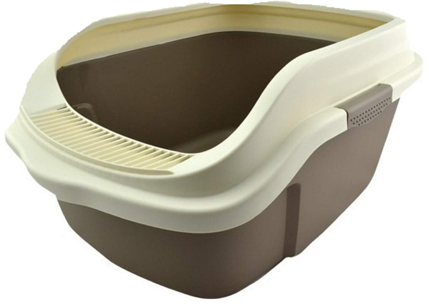 Sunny Arenero para Gato C/Rejilla P/Limpieza DE Patas 51.3 X 39 X 24.3 cm, colores aleatorios