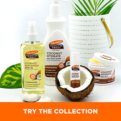 Palmer's Fórmula de aceite de coco doble varilla giratoria