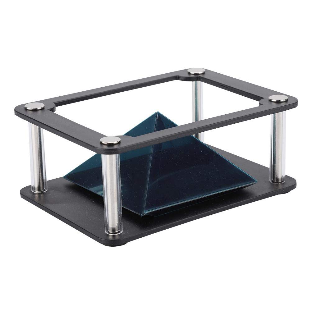 Proyector de Holograma 3D para Smartphone, Soportes de proyector 3D, pirámide de 360 Grados, para Cualquier Smartphone móvil de 3.5 a 6 Pulgadas, Holograma (Cilindro)
