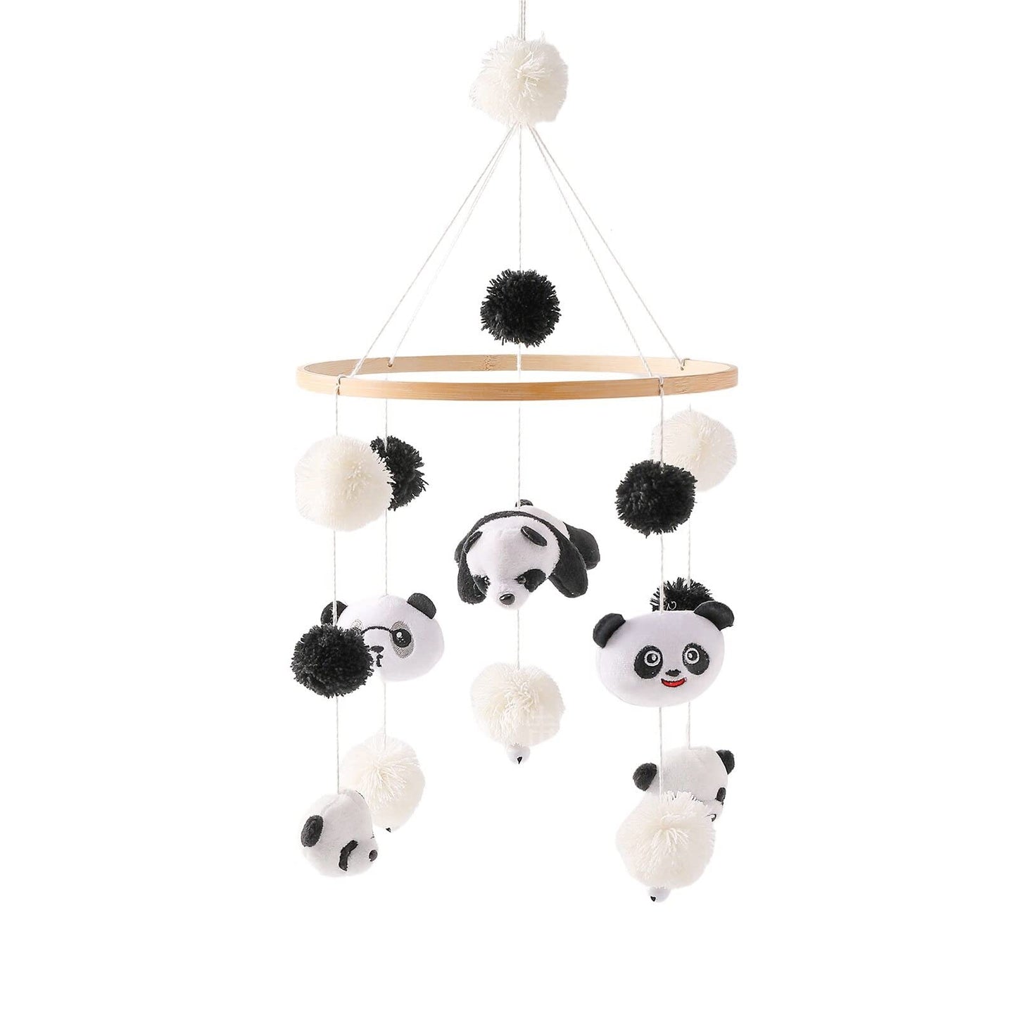 Lindo móvil para cuna con brazo móvil para cuna de bebé, soporte móvil para cuna de bebé, soporte móvil para cuna – Móvil neutro de género para decoración de guardería, accesorio móvil para cuna de bebé para decoración de guardería