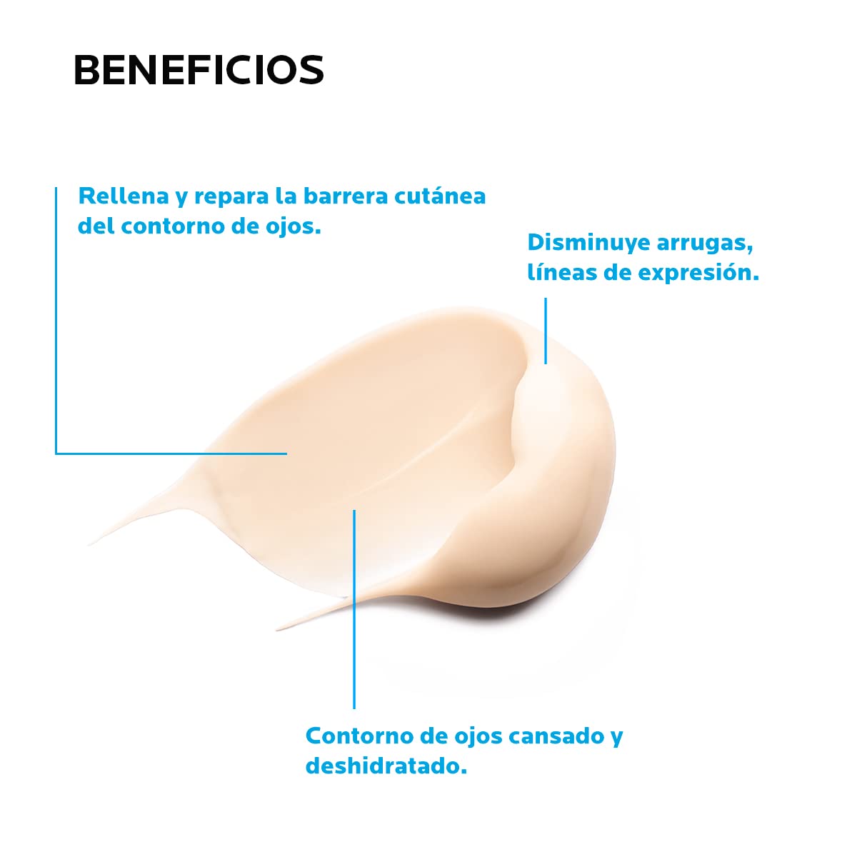 Crema para Contorno de Ojos La Roche Posay Hyalu B5 Ojos Antiarrugas para Piel Sensible 15ml