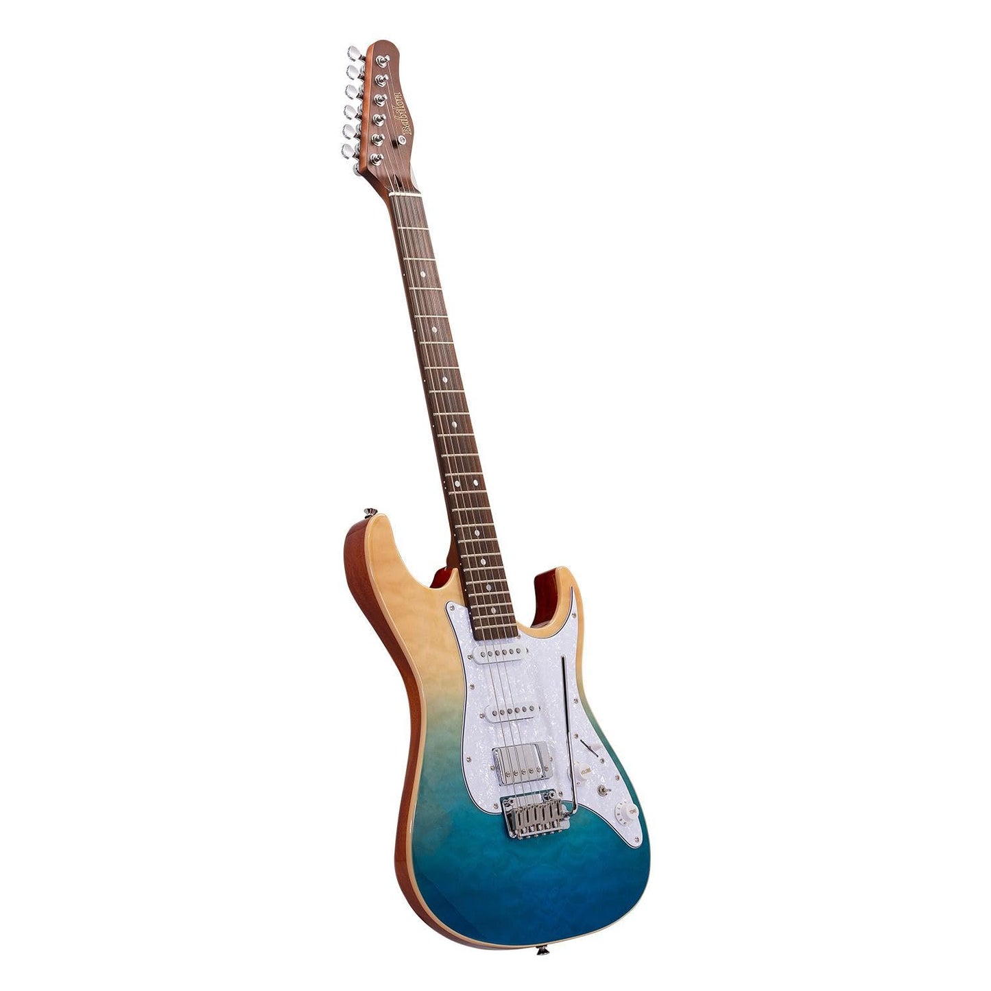 BABILON Guitarra Eléctrica Azul LEGGEND-BL con Estuche