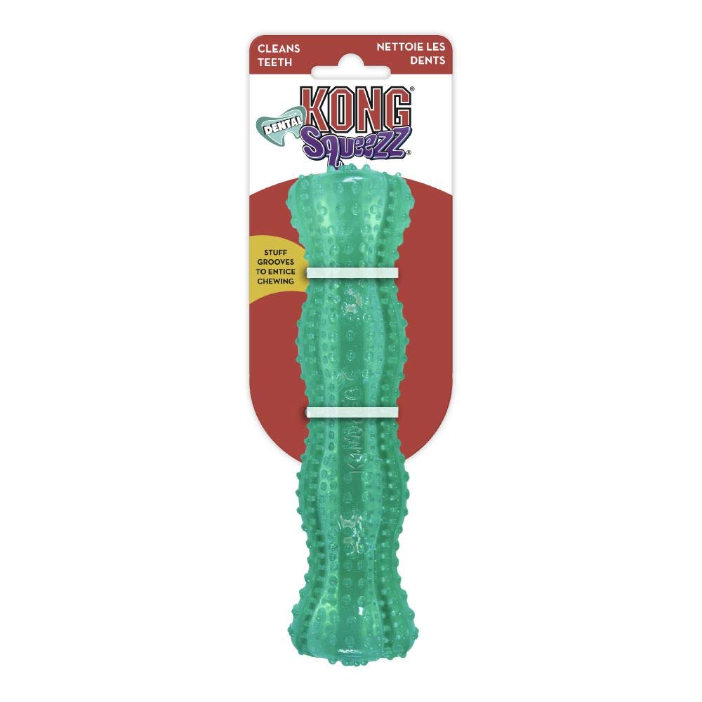 Kong Palo Dental Squeezz Mediano para Perro
