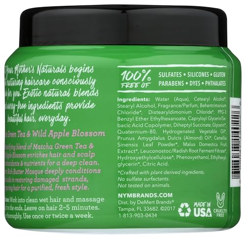 Mascarilla Capilar Not Your Mother's Naturals Verde Terapia de Mantequilla