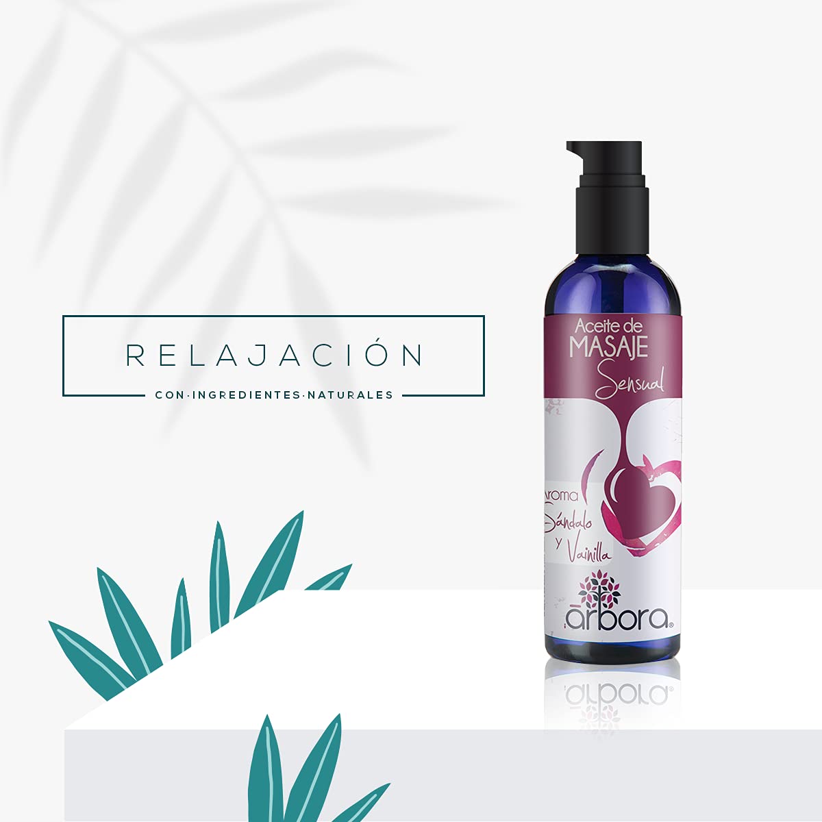 Aceites de Masaje Árbora Cítrico y Vainilla Sándalo e Ylang Ylang 90 ml