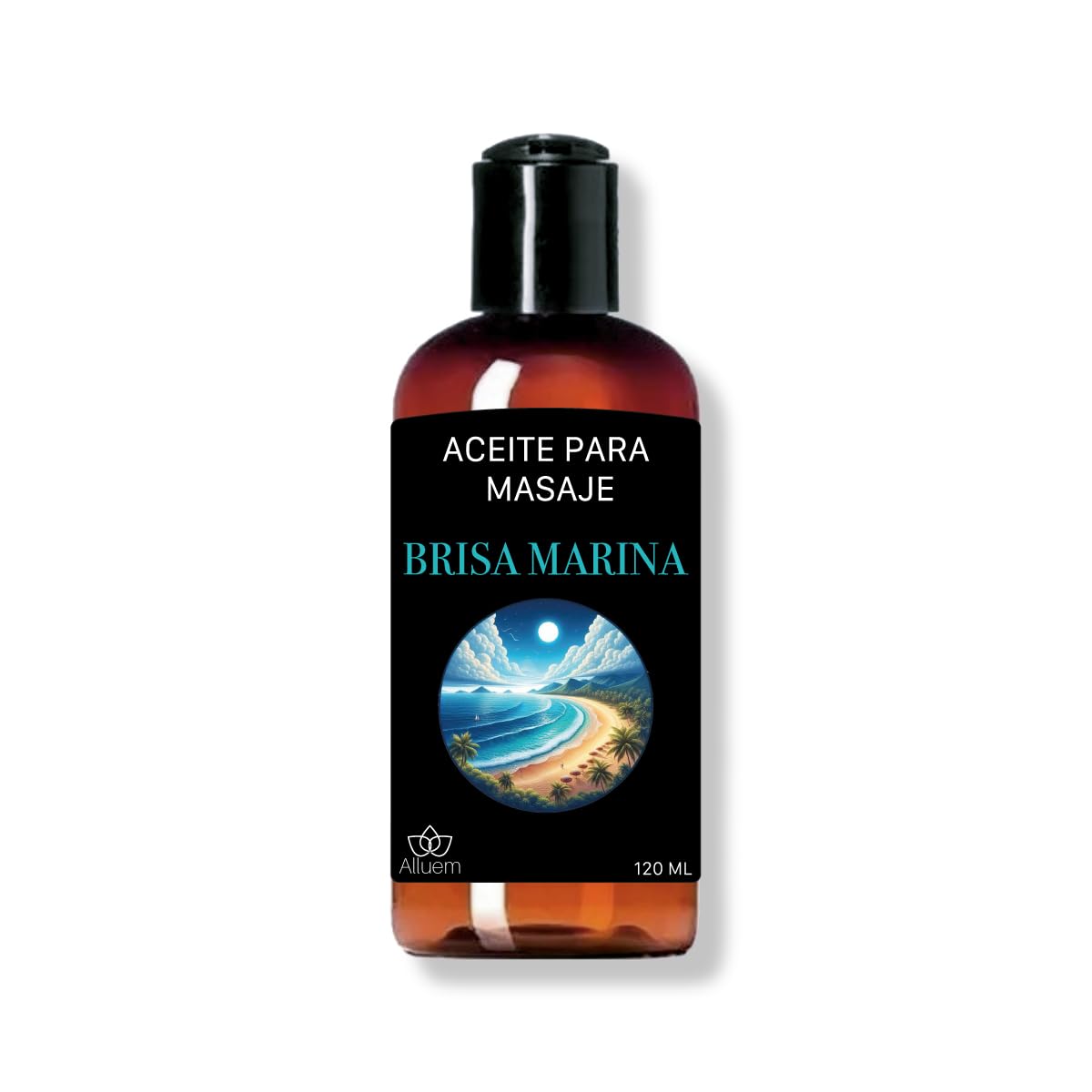 Aceite de Masajes Alluem Brisa Marina 120 ml Relajante