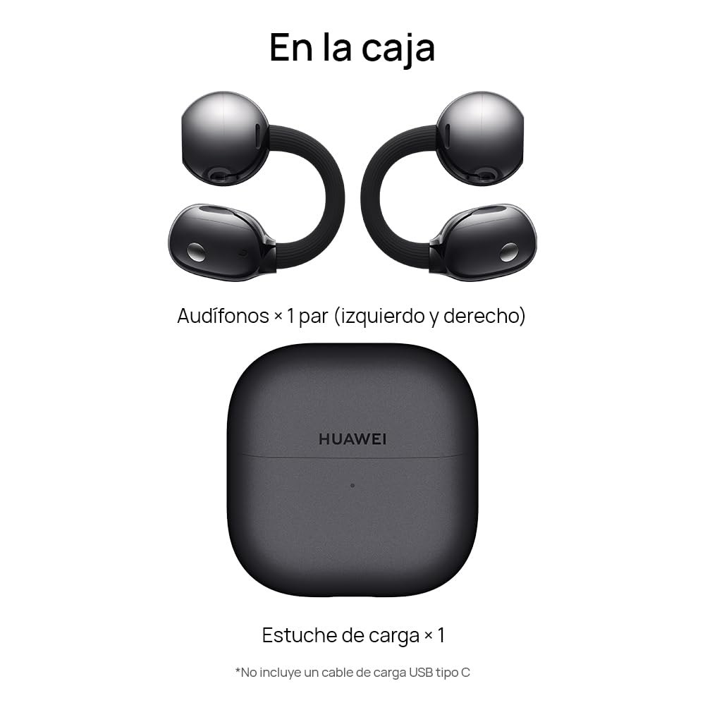 Audífonos Inalámbricos HUAWEI FreeClip 2 Negro