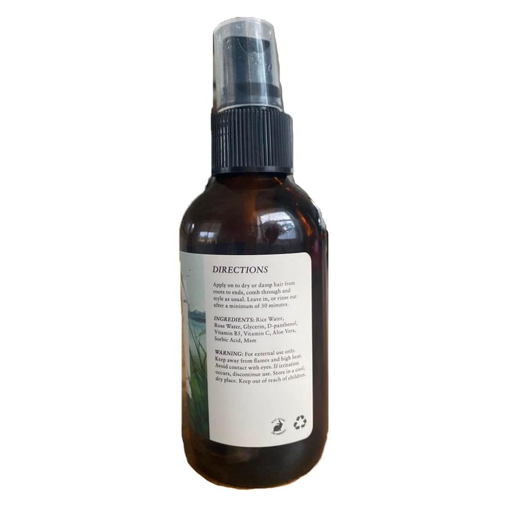 Spray Capilar Agua de Arroz para el Crecimiento del Cabello, 120 ml