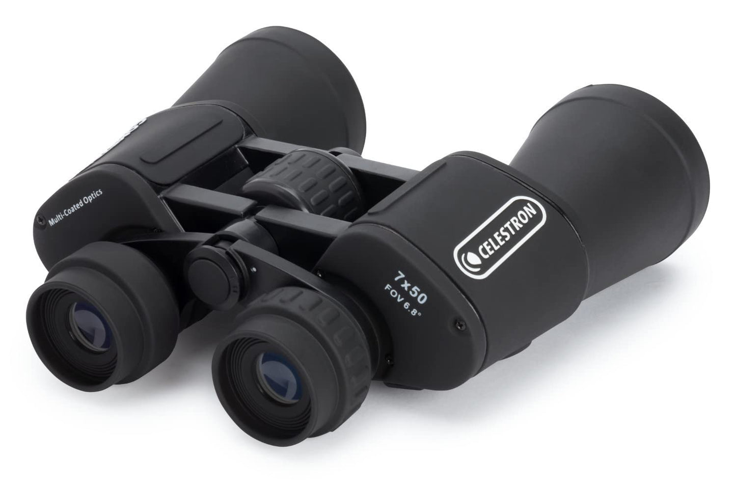 Celestron - Bincoulars Cometron 7x50 - Prismáticos de astronomía para Principiantes - Lentes Objetivos Grandes de 50 mm - Amplio Campo de visión 7 aumentos