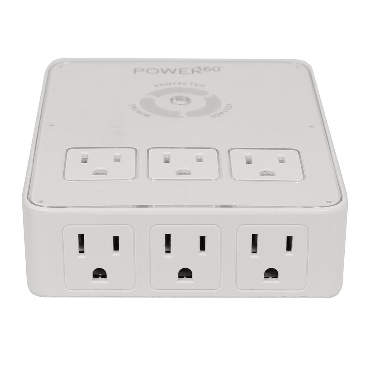 Acondicionador de Energía Panamax P360-DOCK Negro con 6 Tomas y 2 Puertos USB para Dispositivo Móvil
